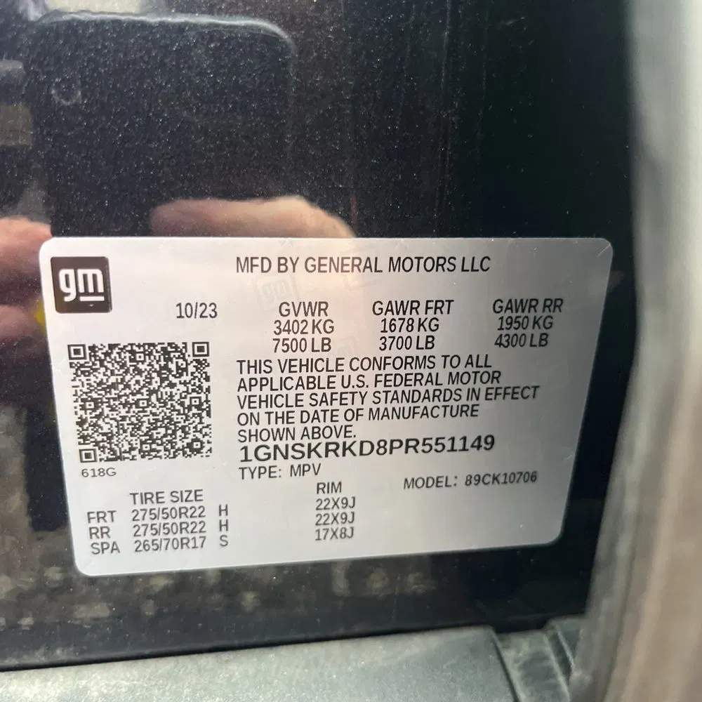 2023 Chevrolet Tahoe RST