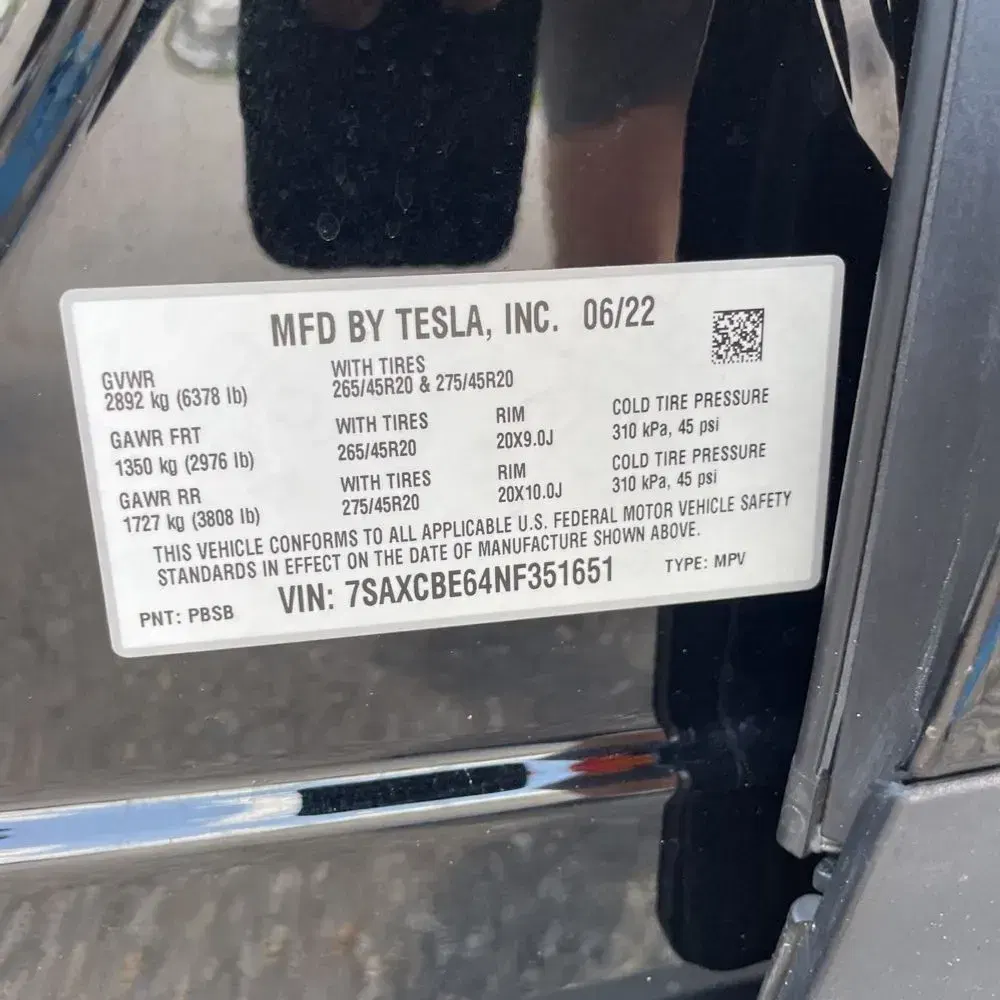 2022 Tesla Model X Plaid