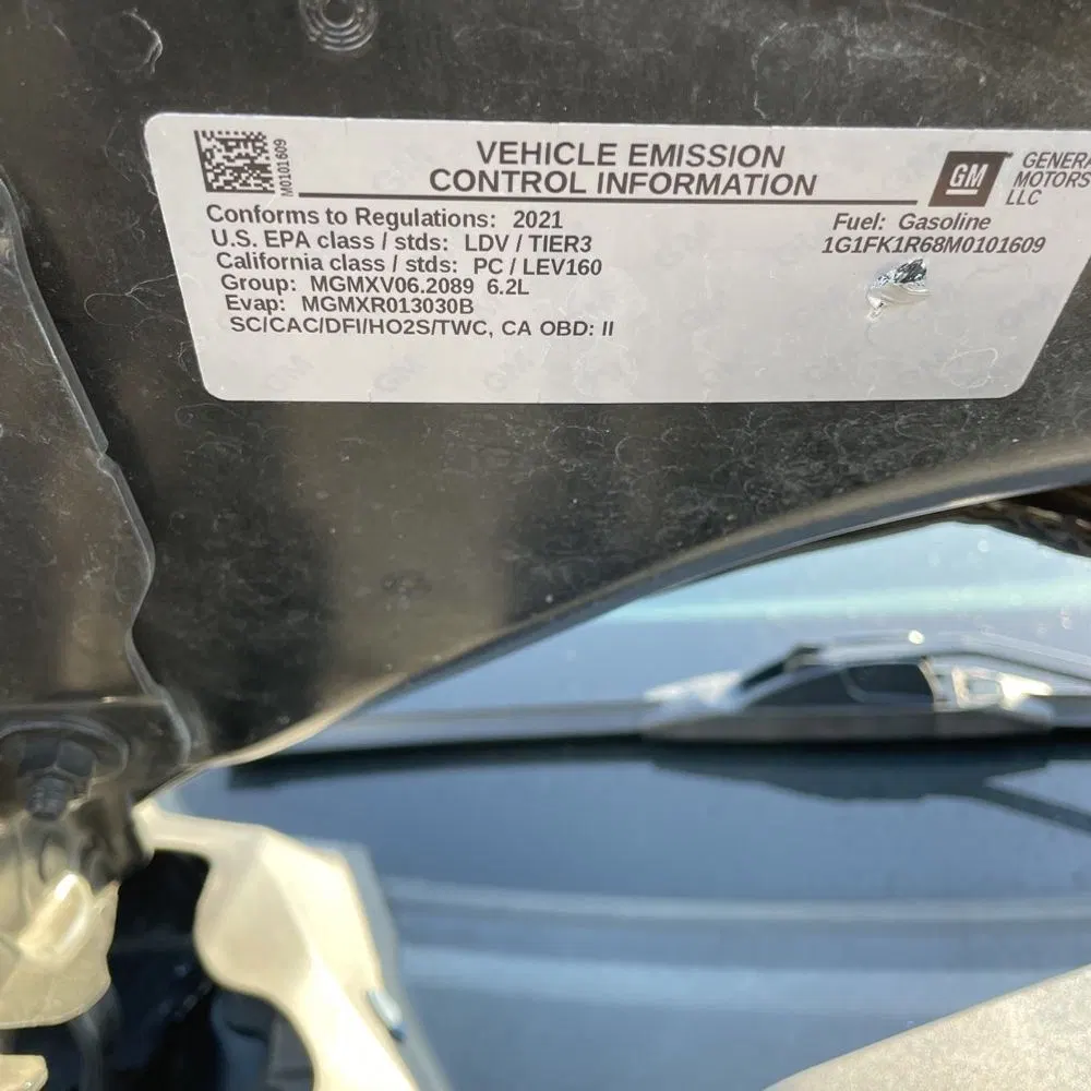 2021 Chevrolet Camaro ZL1