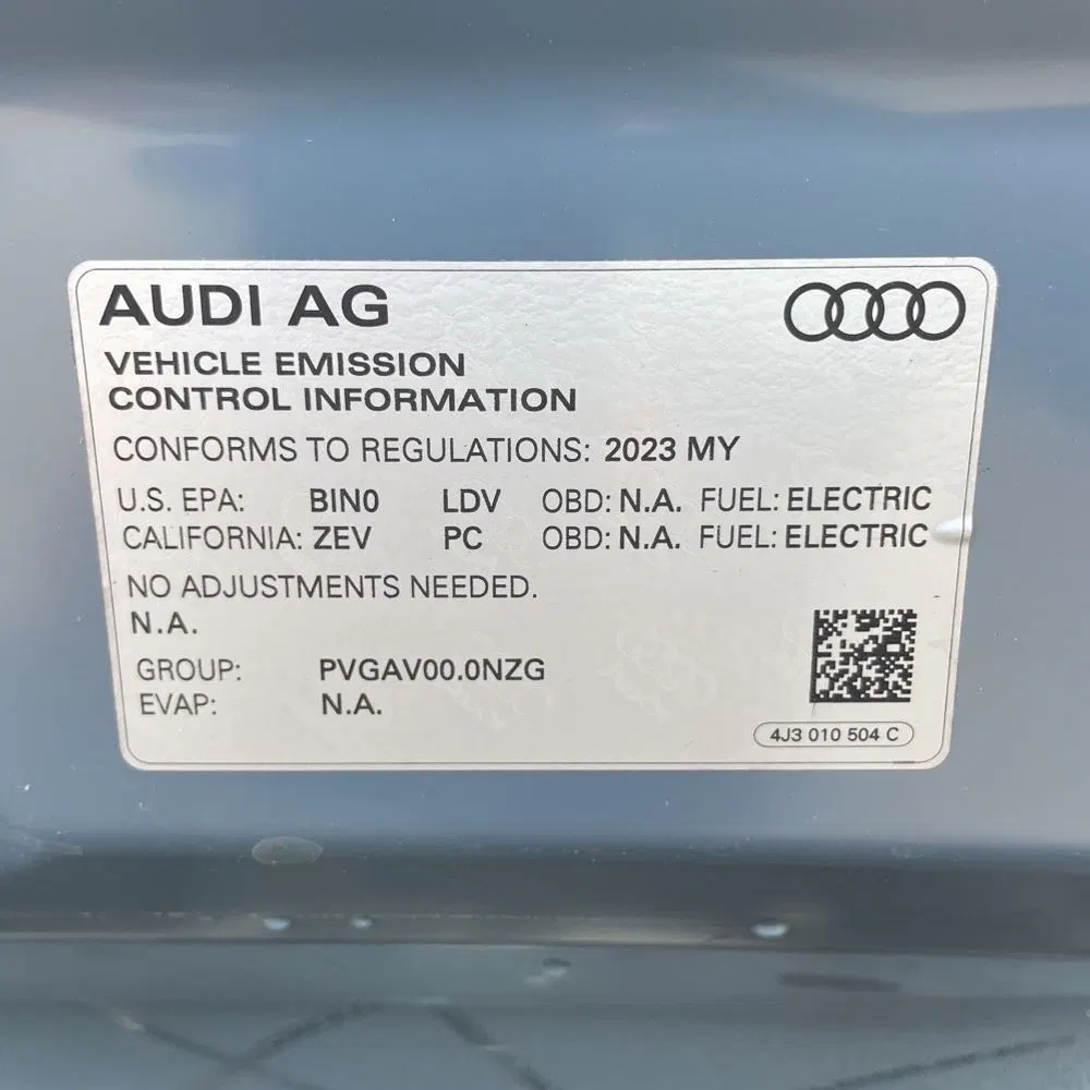 2023 Audi e-tron GT Prestige