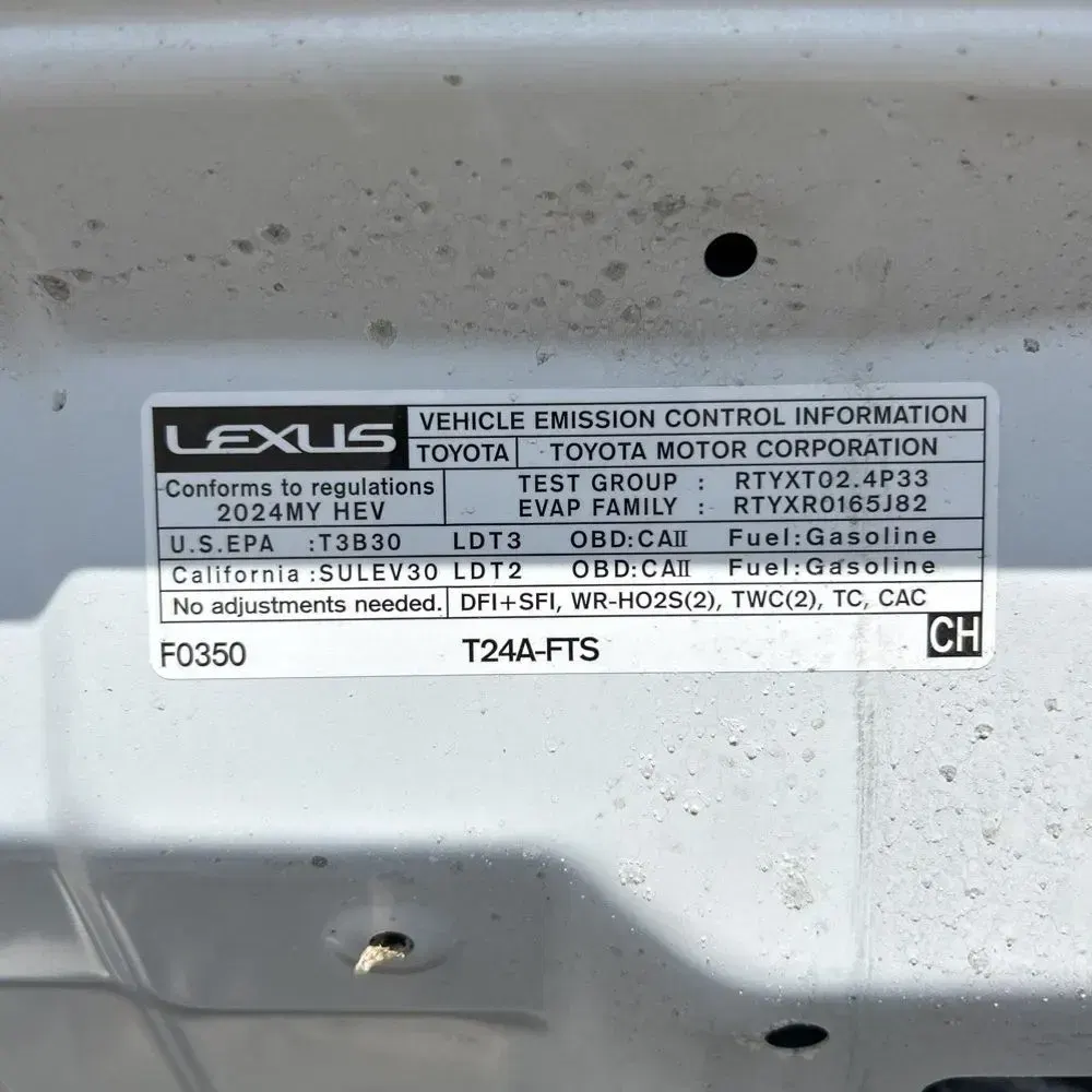 2024 Lexus TX-Series TX500H F Sport