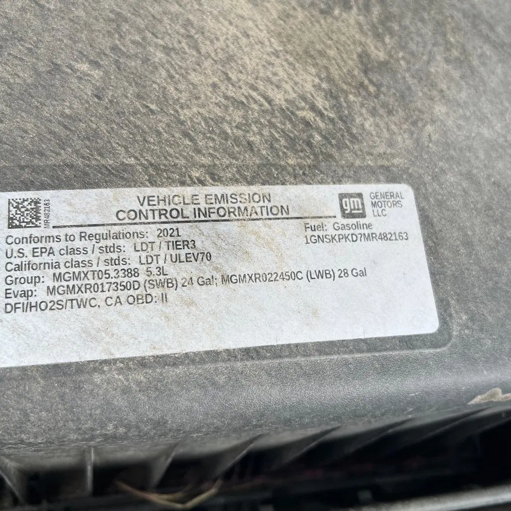 2021 Chevrolet Tahoe Z71