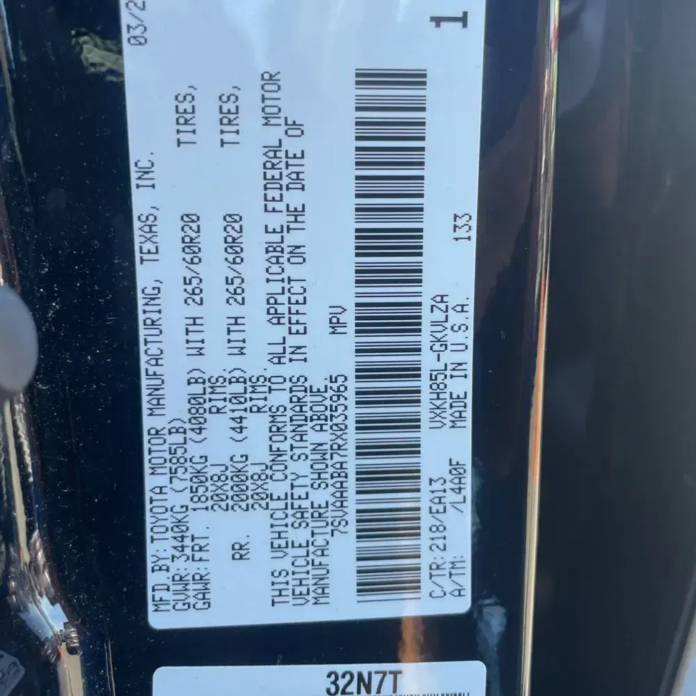 2024 Toyota Sequoia Limited