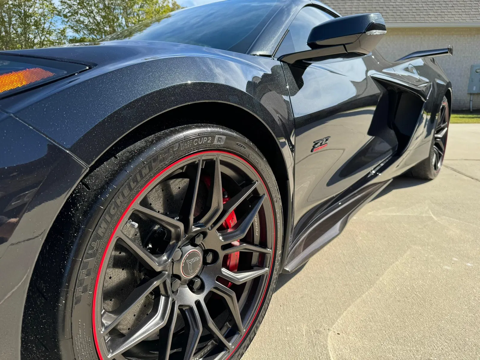 2023 Chevrolet Corvette Z06 Coupe 70th Anniversary Edition - ~600 Miles, LT6 V8, Visible Carbon Fiber Aero Package, 1 of 1 Specification