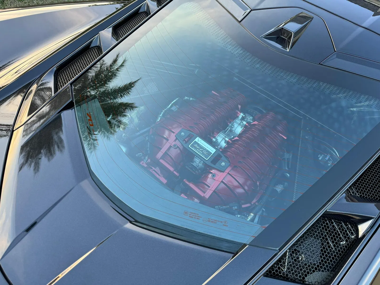 2023 Chevrolet Corvette Z06 Coupe 70th Anniversary Edition - ~600 Miles, LT6 V8, Visible Carbon Fiber Aero Package, 1 of 1 Specification