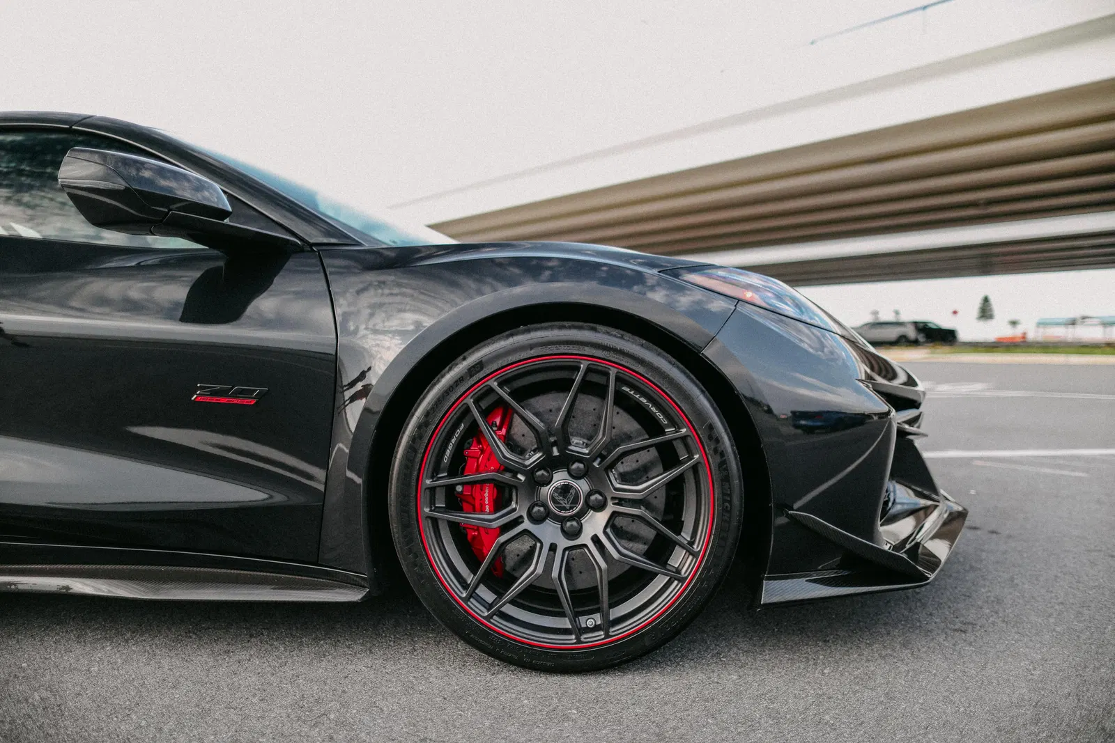 2023 Chevrolet Corvette Z06 Coupe 70th Anniversary Edition - ~600 Miles, LT6 V8, Visible Carbon Fiber Aero Package, 1 of 1 Specification