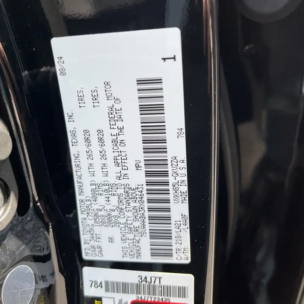 2024 Toyota Sequoia Platinum