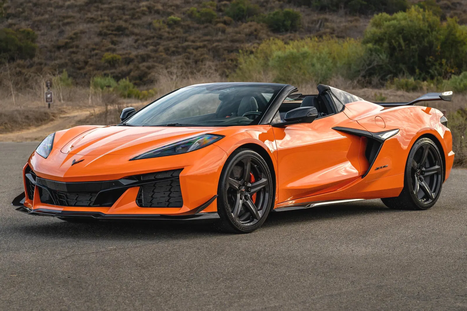 2023 Chevrolet Corvette Z06 Convertible - ~2,200 Miles, Carbon Fiber Wheels, Z07 Performance Package