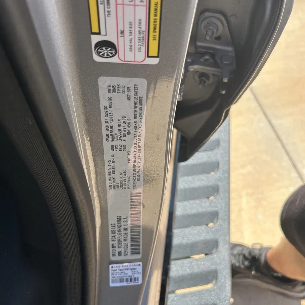 2022 Ram 1500 TRX