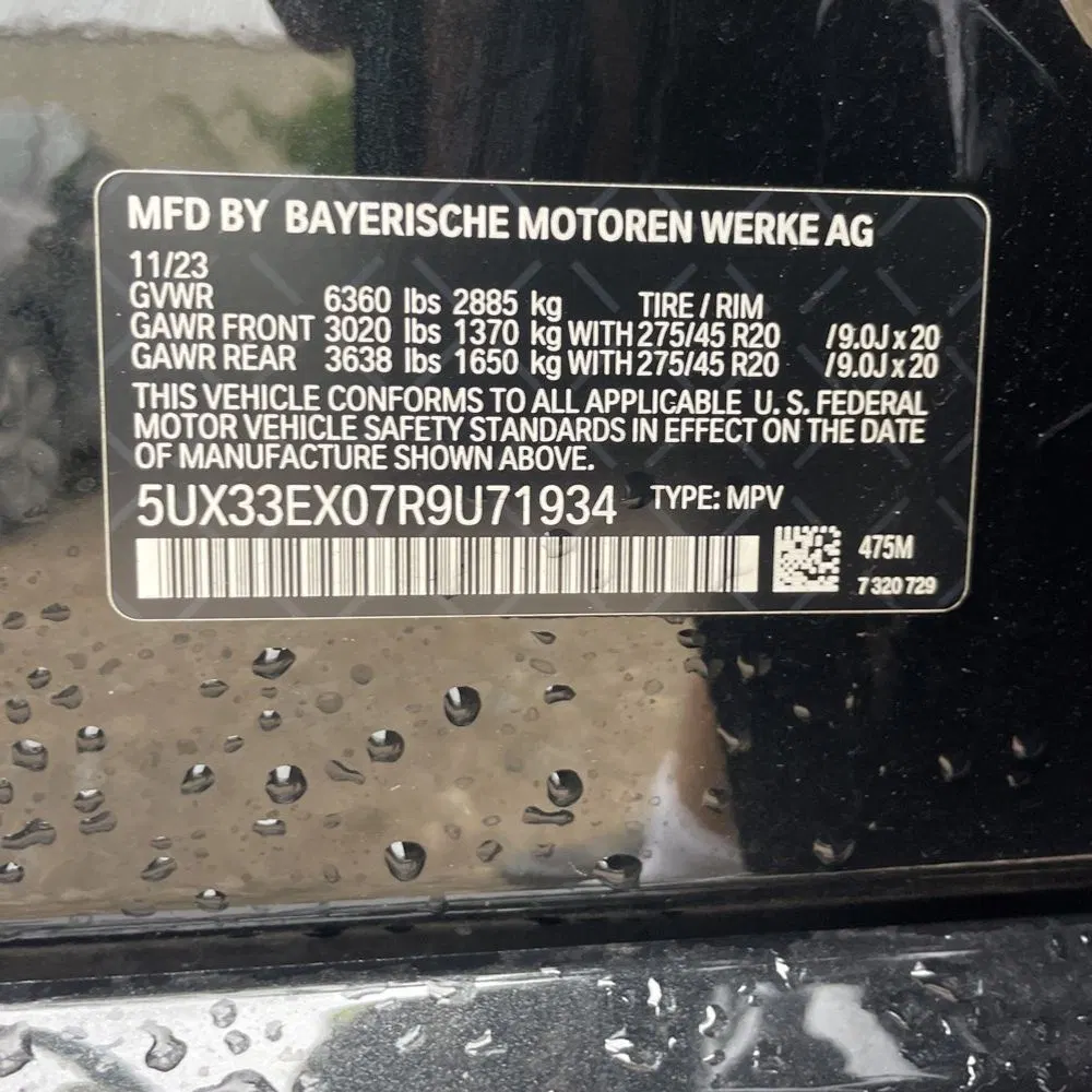 2024 BMW X6 XDrive40i