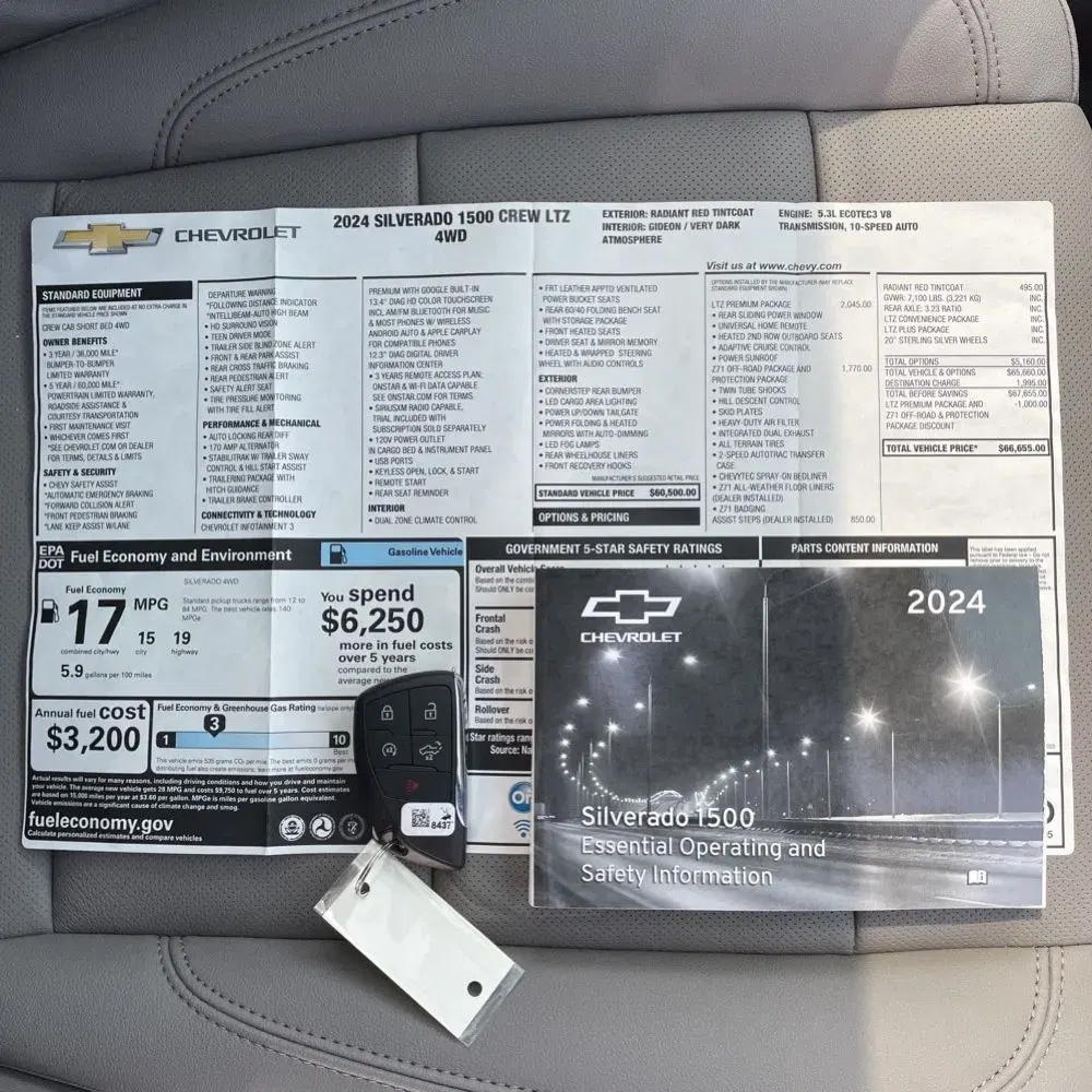 2024 Chevrolet Silverado 1500 LTZ