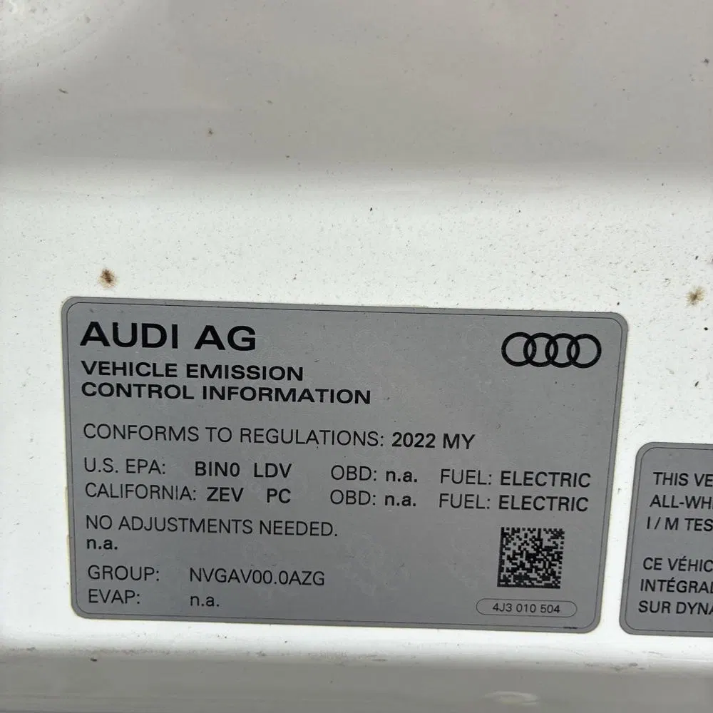 2022 Audi e-tron GT RS