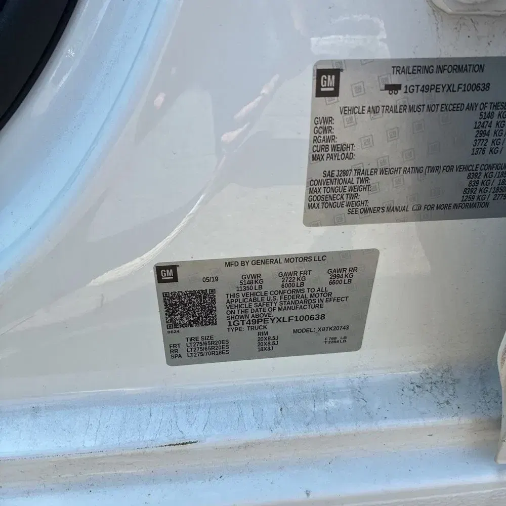 2020 GMC Sierra 2500HD AT4