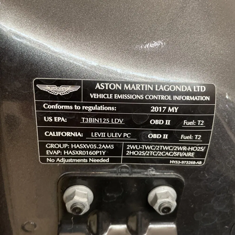 2017 Aston Martin DB11 Base