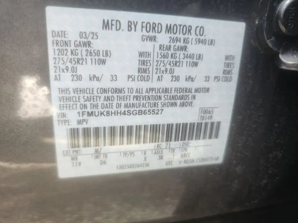 2025 Ford Explorer Platinum