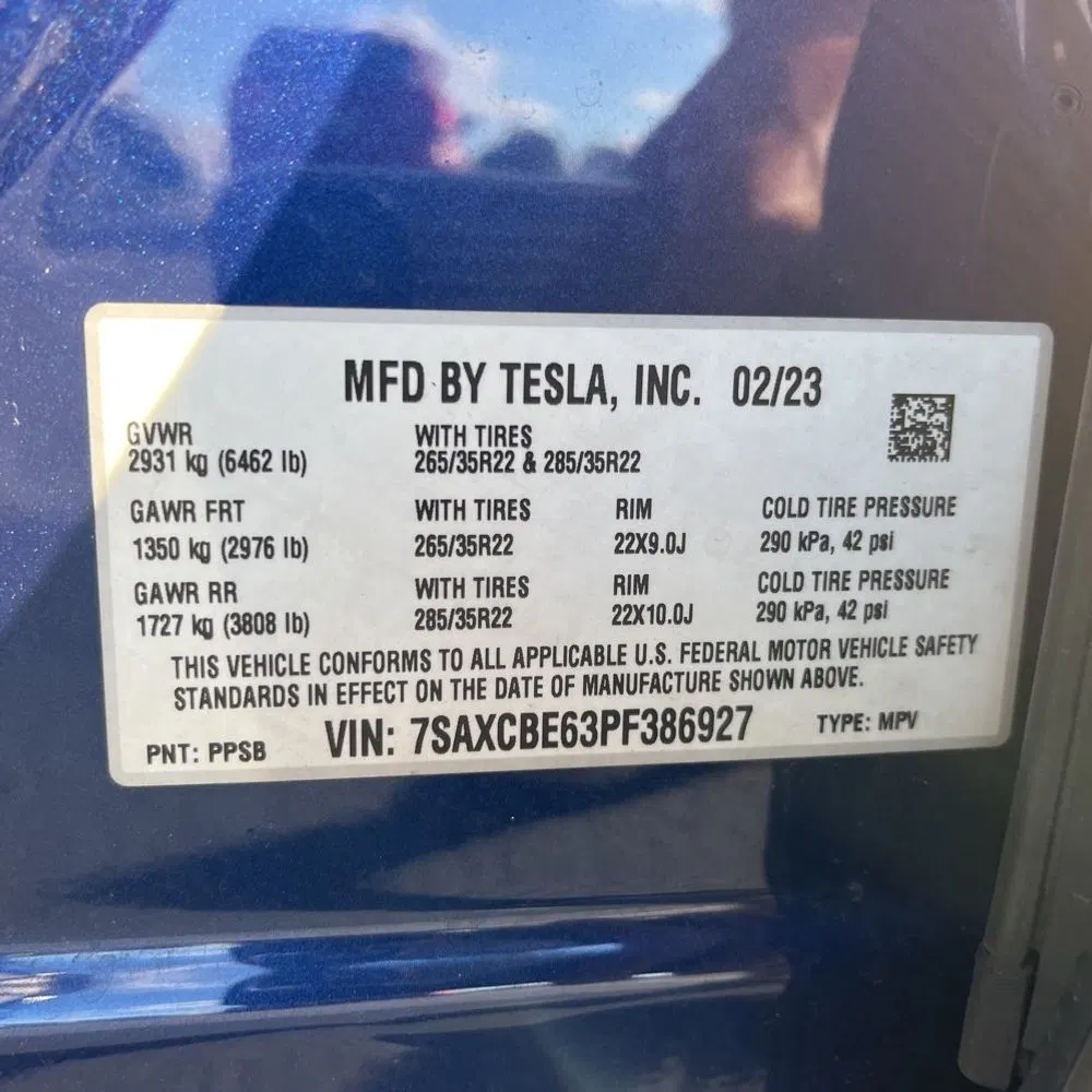 2023 Tesla Model X Plaid