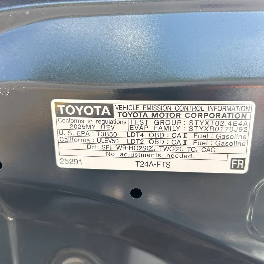 2025 Toyota Land Cruiser Base