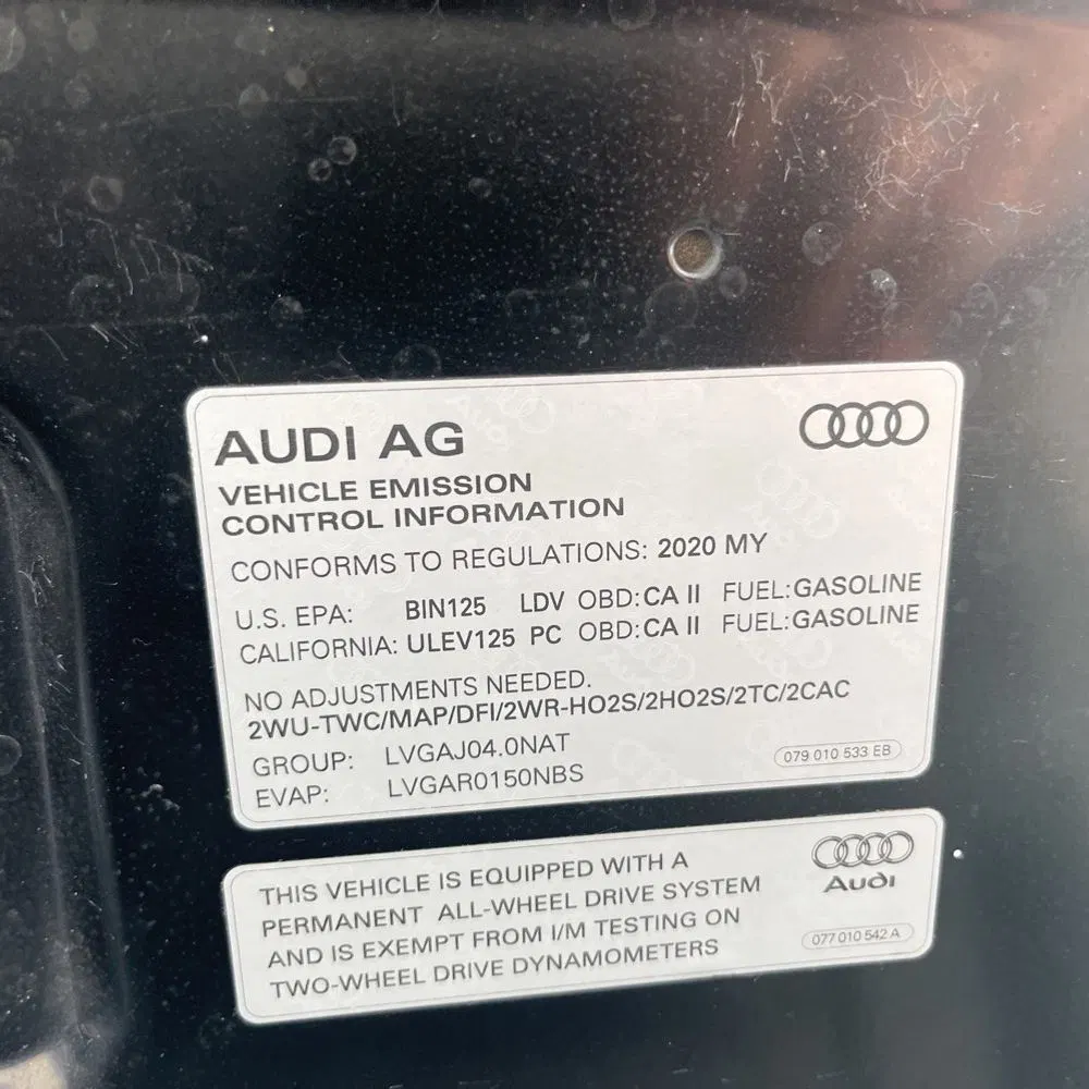 2020 Audi S8