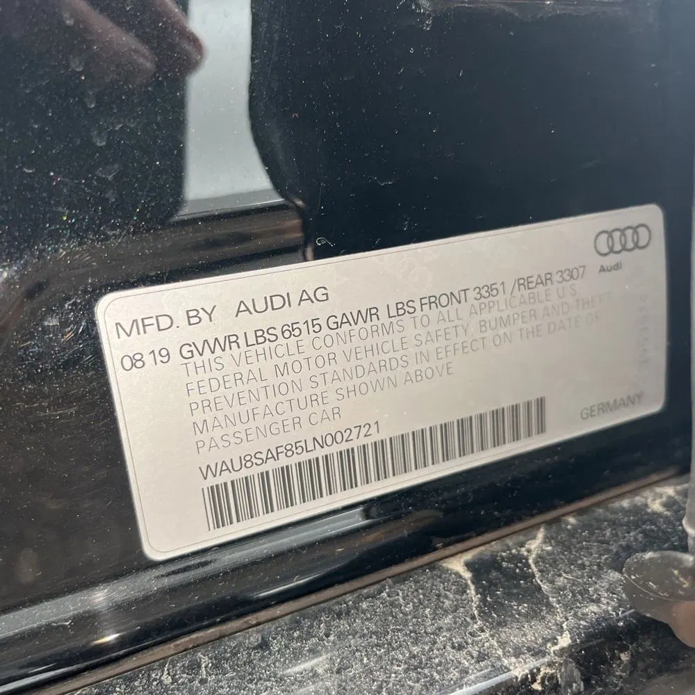 2020 Audi S8