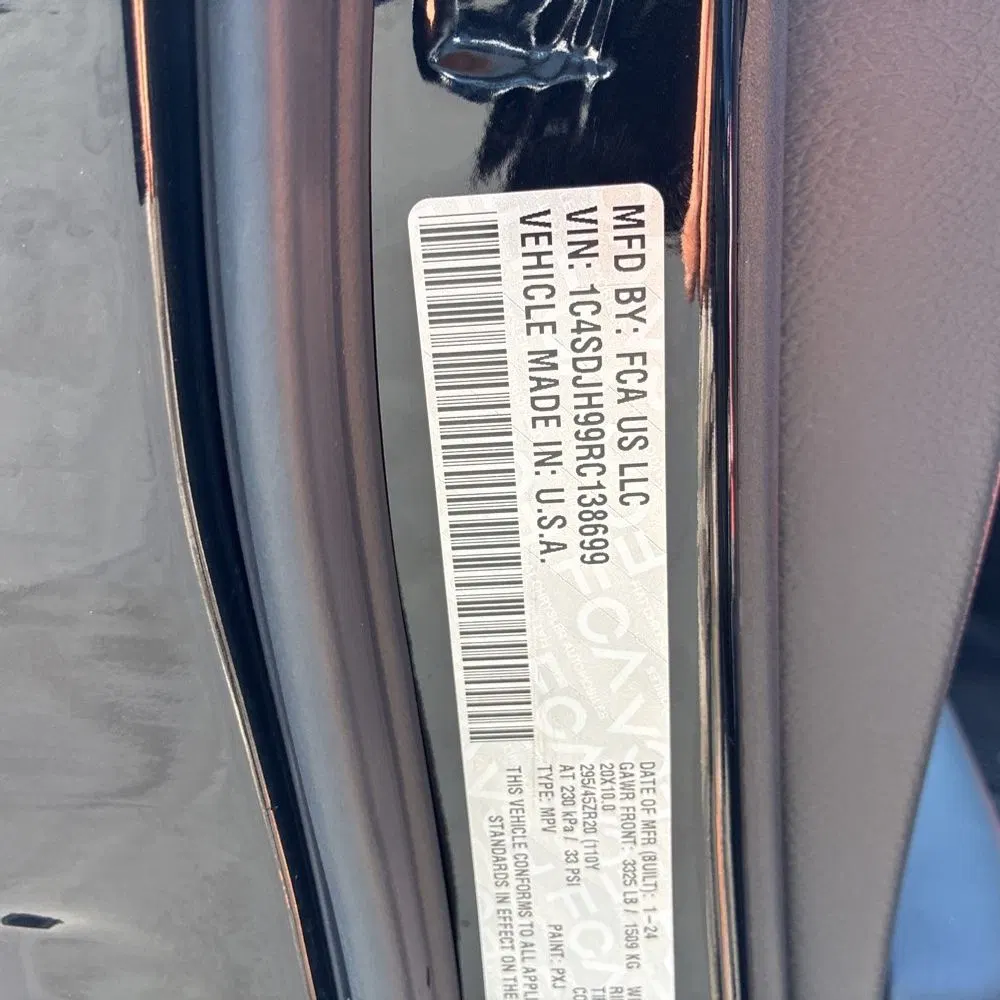 2024 Dodge Durango SRT Hellcat Plus