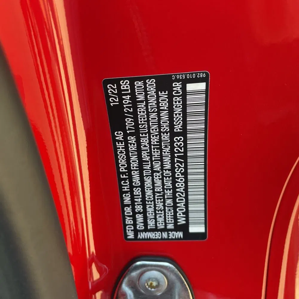 2023 Porsche 718 Cayman GTS 4.0