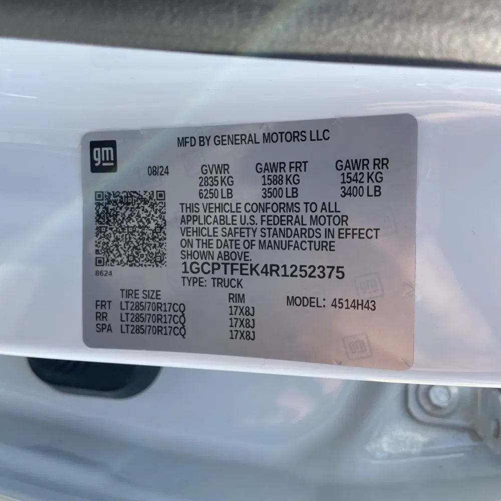 2024 Chevrolet Colorado ZR2