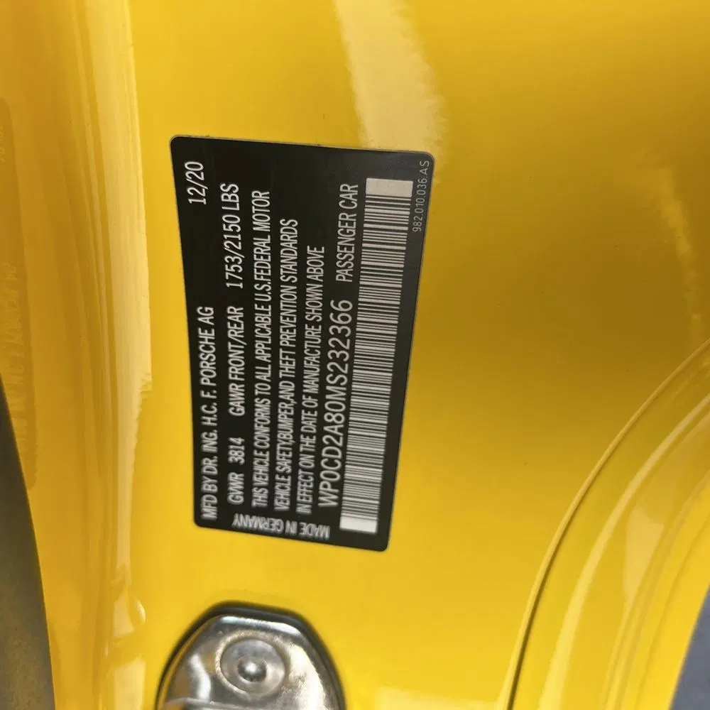 2021 Porsche 718 Boxster GTS 4.0