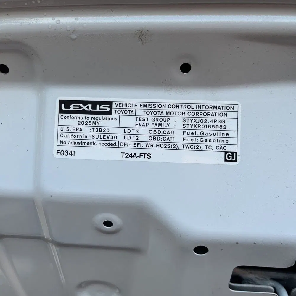 2025 Lexus TX 350 Premium