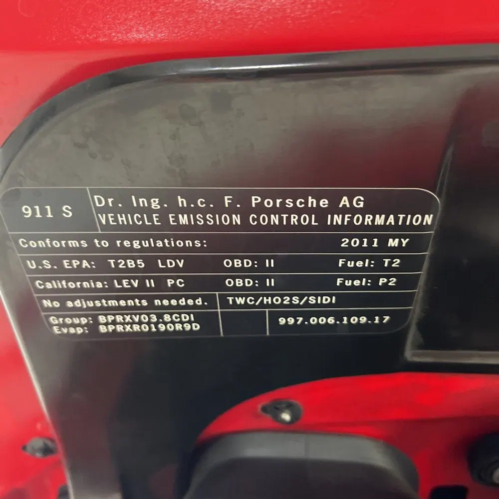 2011 Porsche 911 Carrera S