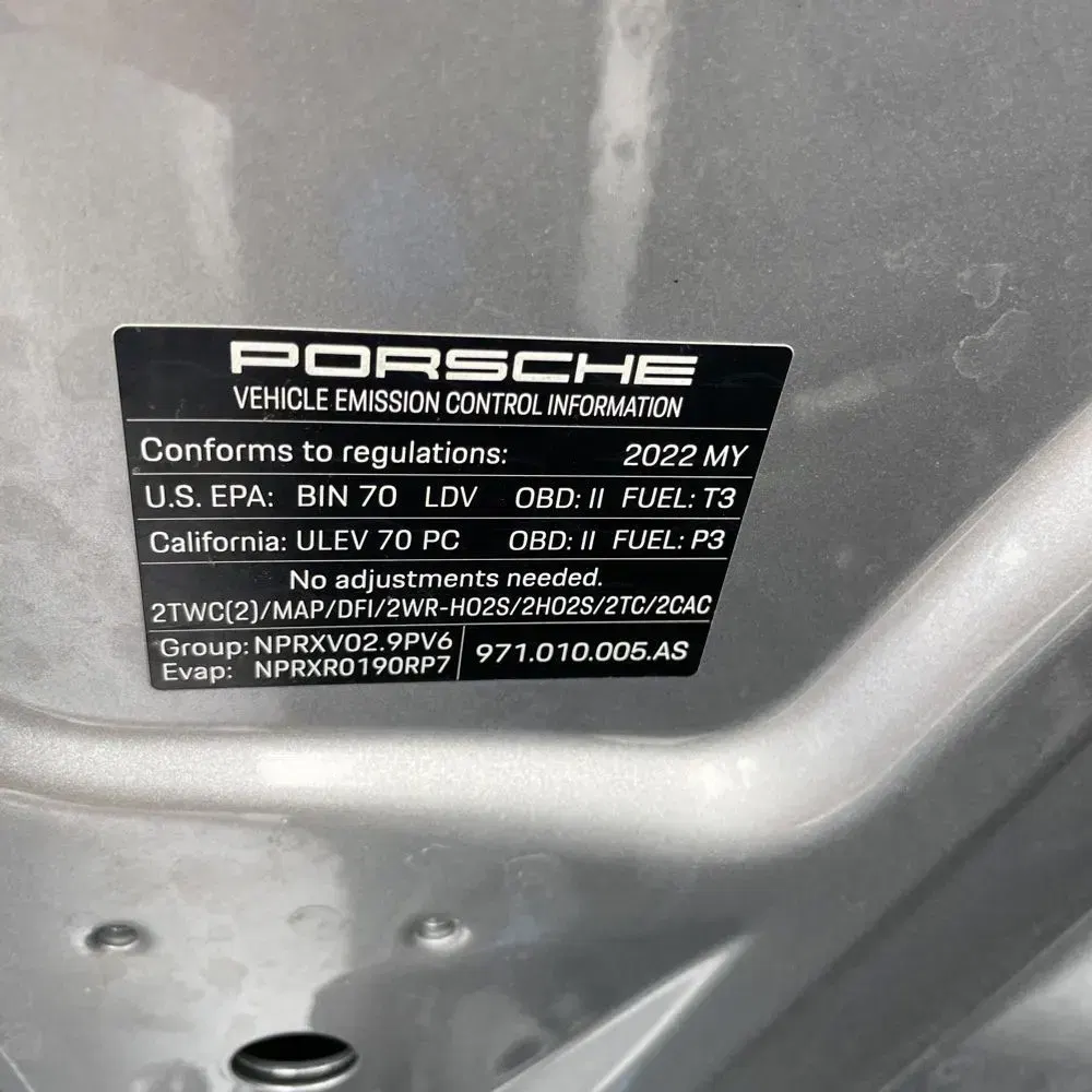 2022 Porsche Panamera Platinum Edition