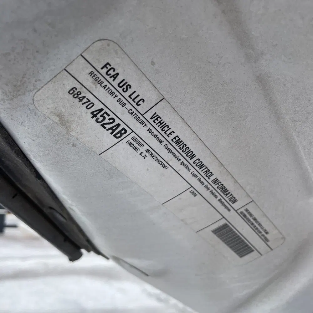 2021 Ram Commercial Tradesman CA60-84 CREW CAB/CHASSIS 4X4 6.7L