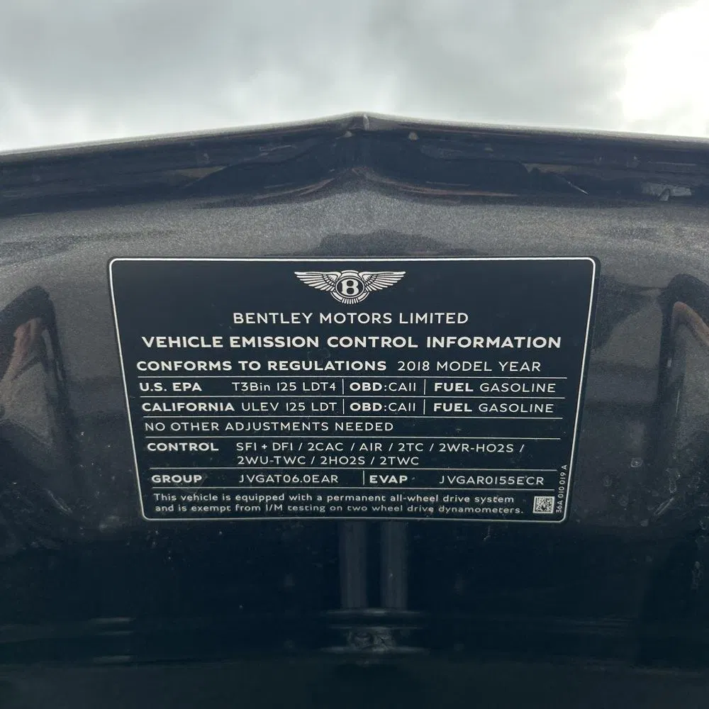 2018 Bentley Bentayga Base