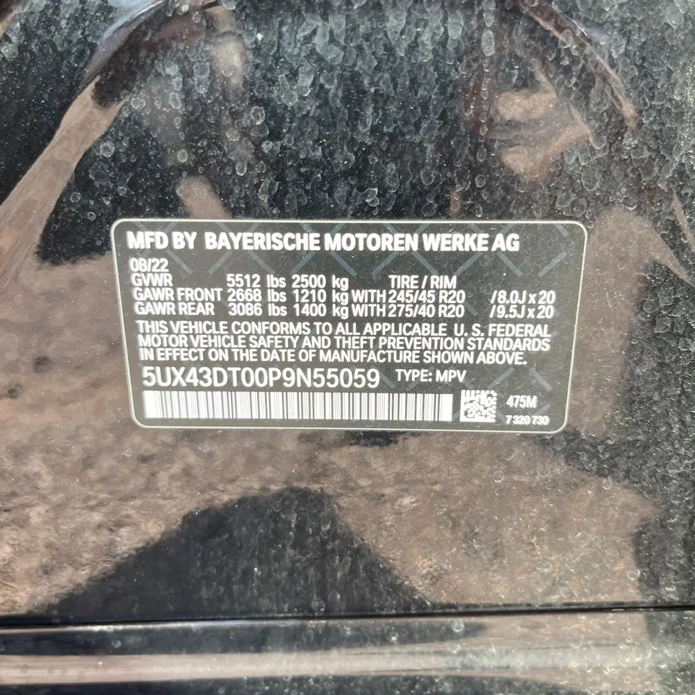 2023 BMW X4 M40i