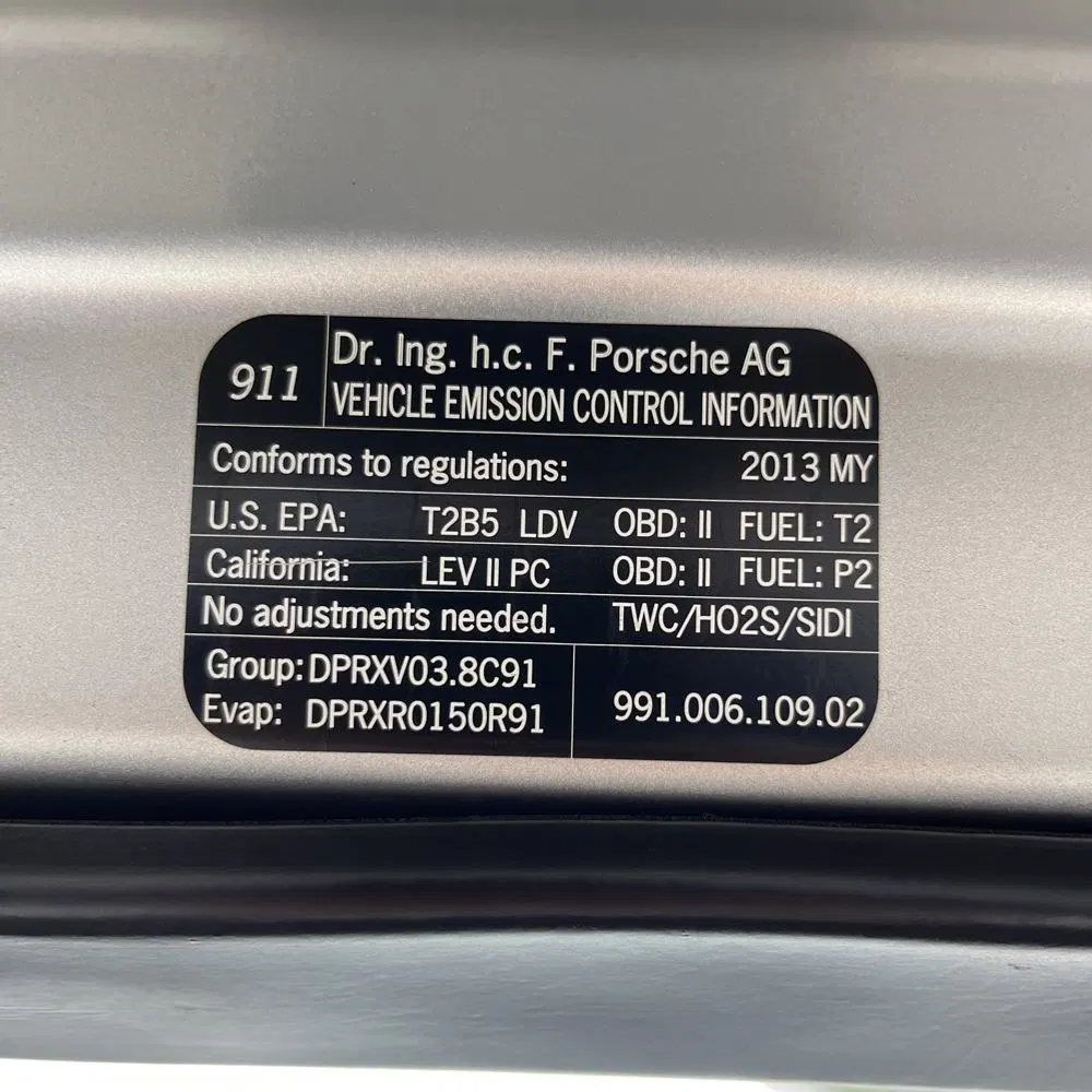 2013 Porsche 911 Carrera