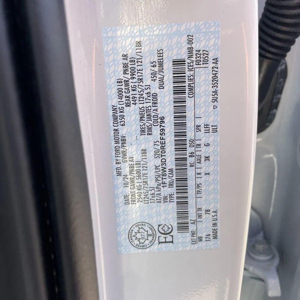 2024 Ford F350 S/D Platinum