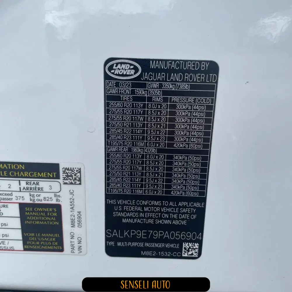 2023 Land Rover Range Rover P530 SE