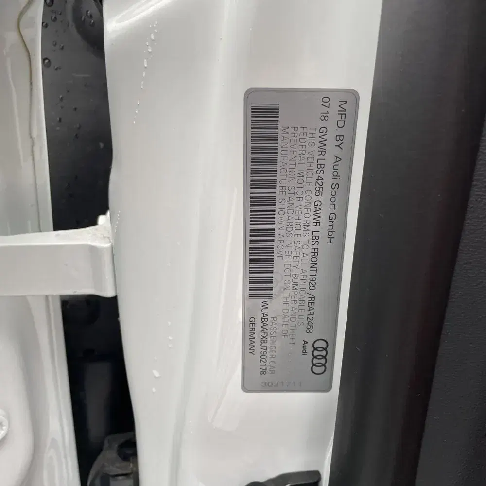 2018 Audi R8 V10