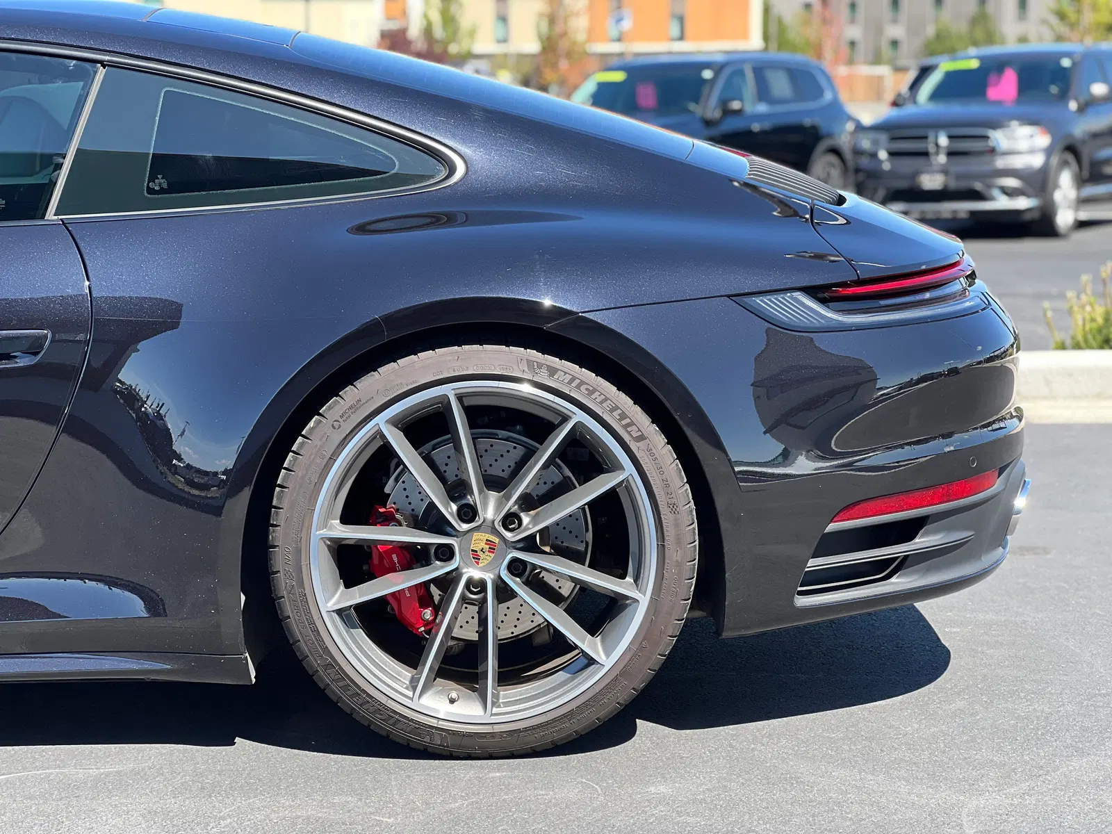 2023 Porsche 911 Carrera S Coupe - Sport Chrono Package, PASM, Bordeaux Red and Black Interior