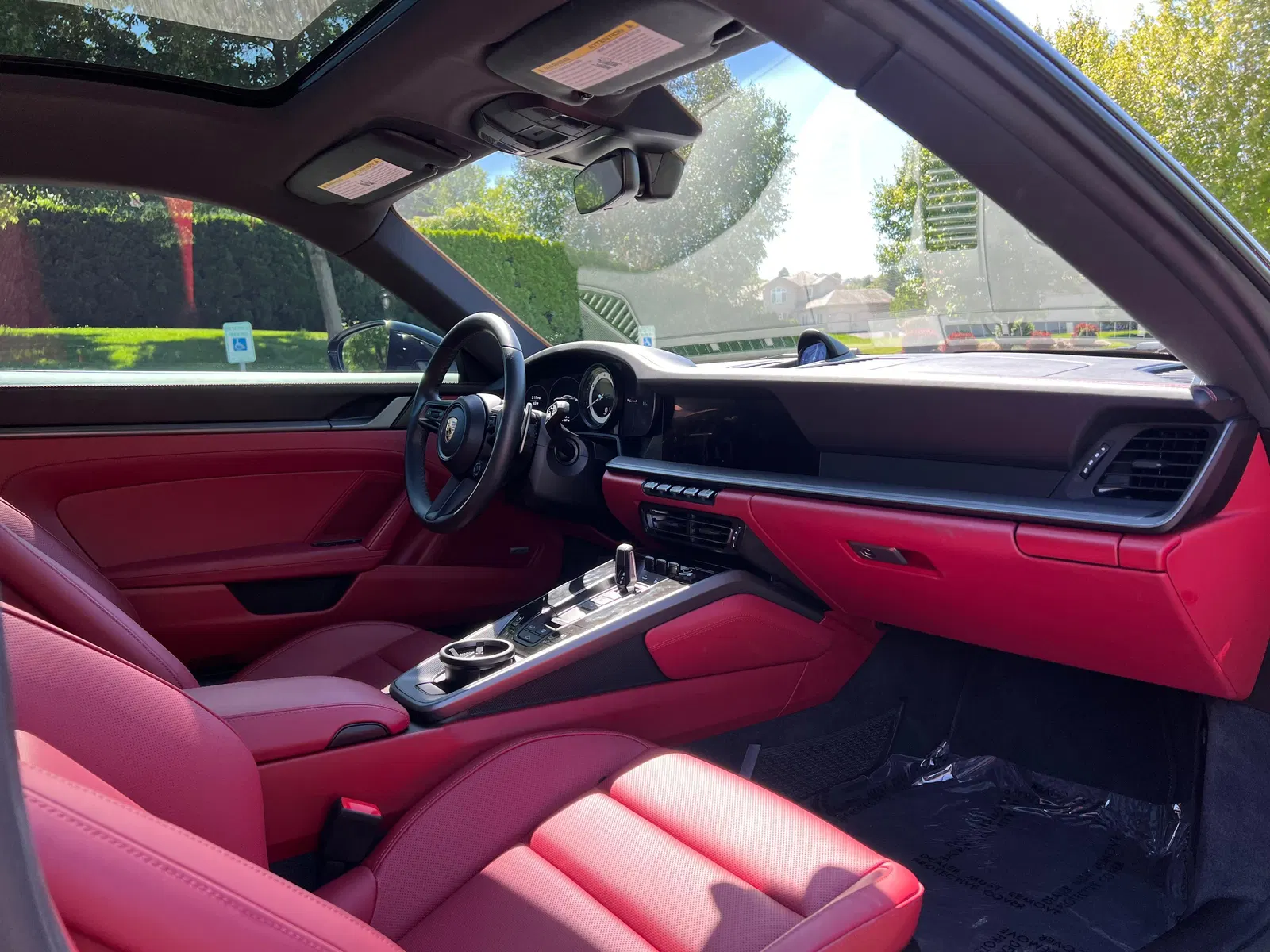 2023 Porsche 911 Carrera S Coupe - Sport Chrono Package, PASM, Bordeaux Red and Black Interior