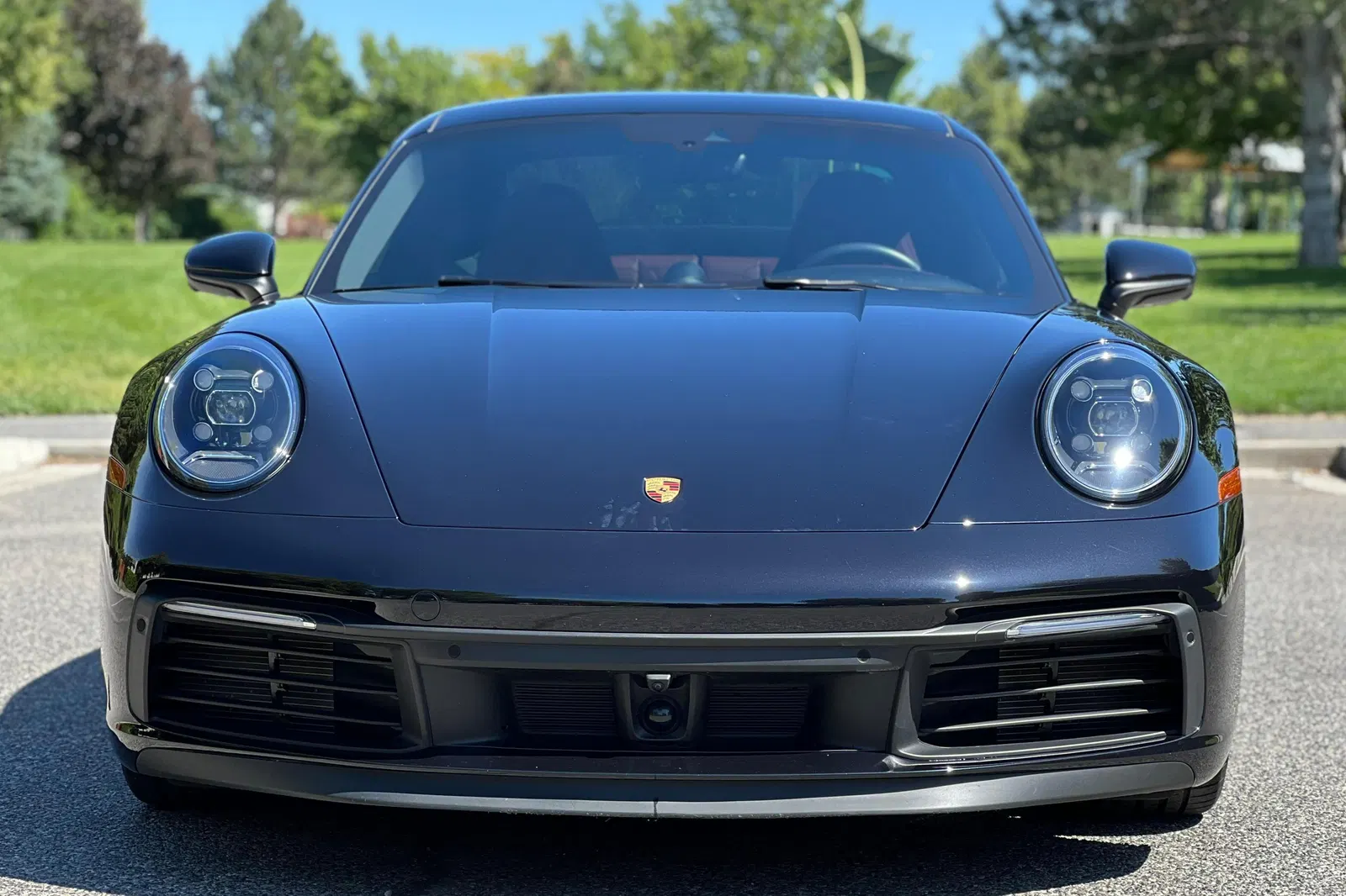 2023 Porsche 911 Carrera S Coupe - Sport Chrono Package, PASM, Bordeaux Red and Black Interior