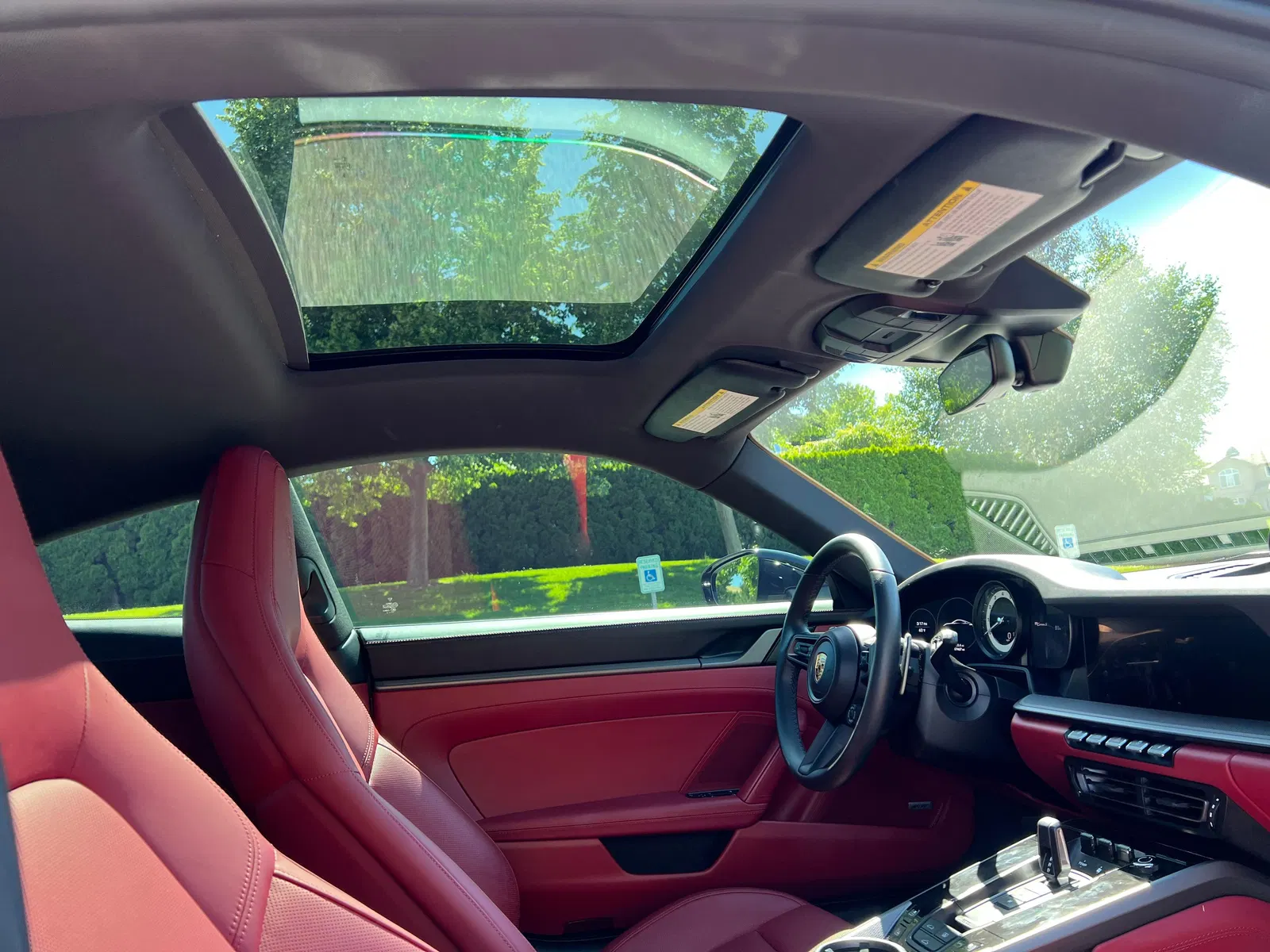 2023 Porsche 911 Carrera S Coupe - Sport Chrono Package, PASM, Bordeaux Red and Black Interior