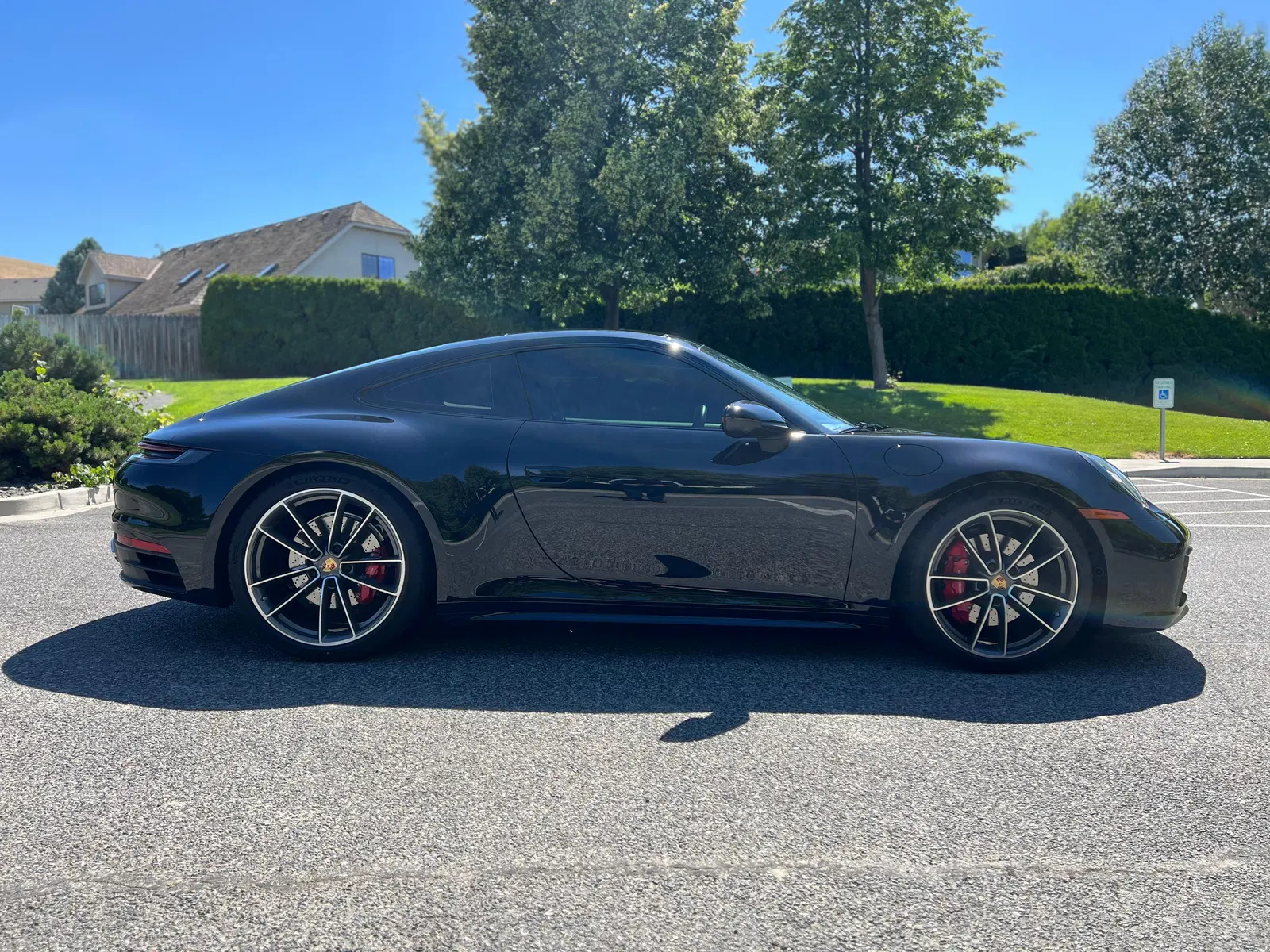 2023 Porsche 911 Carrera S Coupe - Sport Chrono Package, PASM, Bordeaux Red and Black Interior