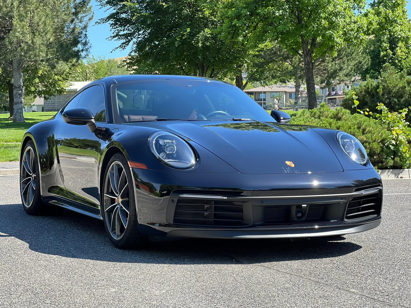 2023 Porsche 911 Carrera S Coupe - Sport Chrono Package, PASM, Bordeaux Red and Black Interior