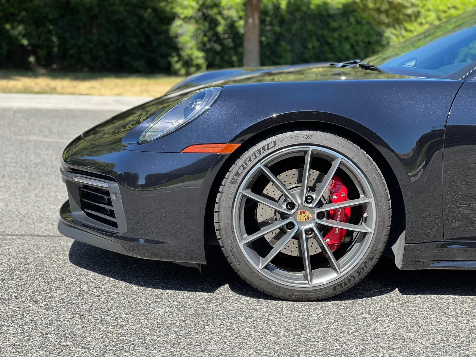 2023 Porsche 911 Carrera S Coupe - Sport Chrono Package, PASM, Bordeaux Red and Black Interior