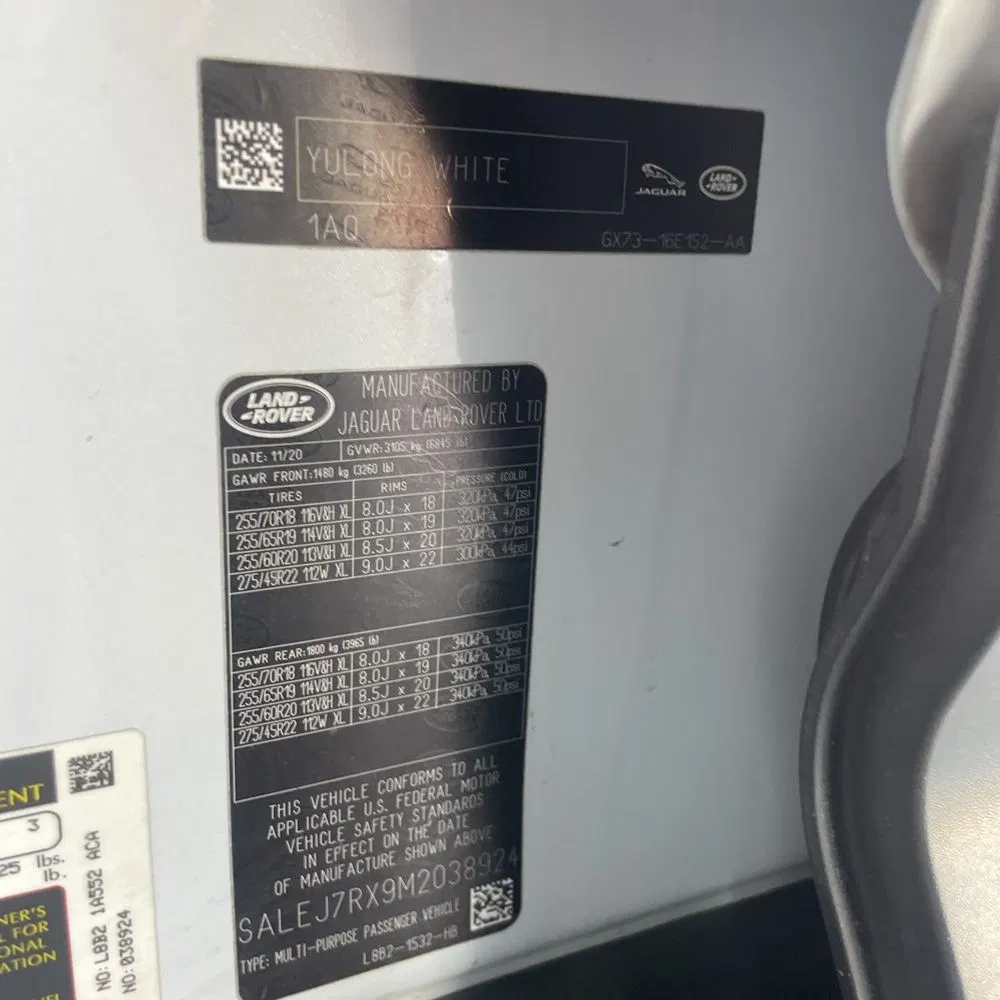 2021 Land Rover Defender 110 S