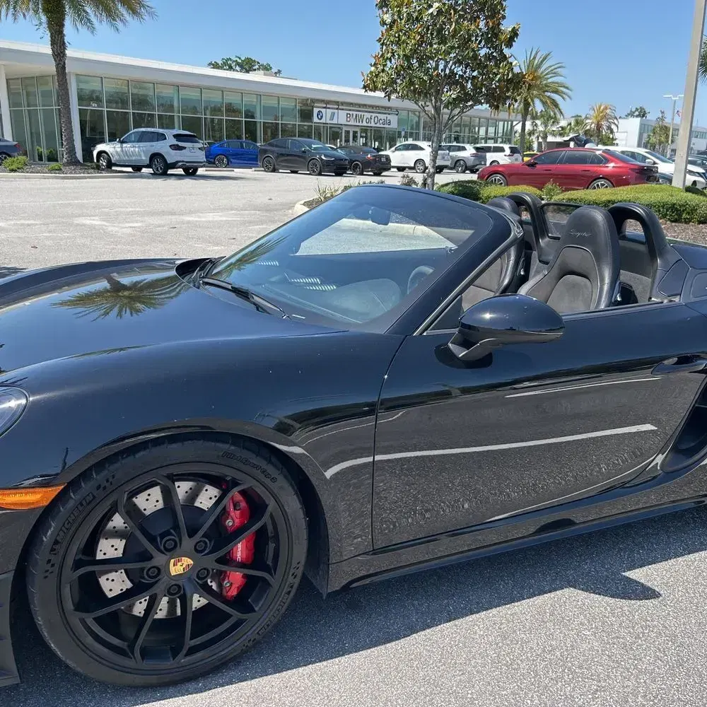 2022 Porsche 718 Boxster Spyder