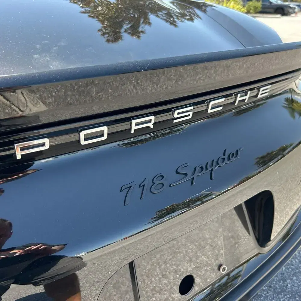 2022 Porsche 718 Boxster Spyder