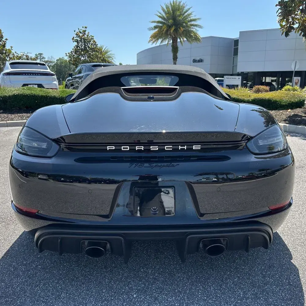 2022 Porsche 718 Boxster Spyder