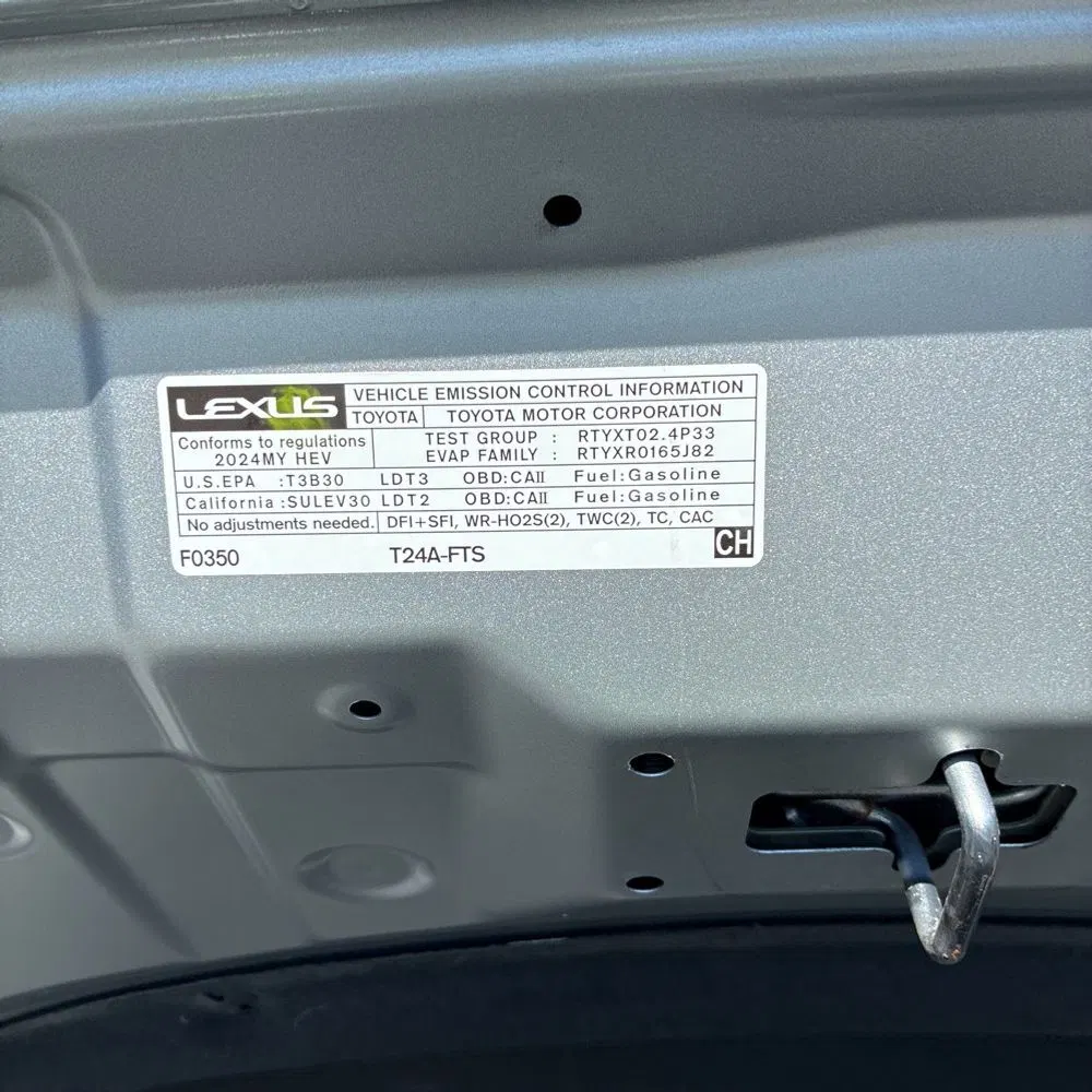 2024 Lexus TX 500h F SPORT Performance Premium