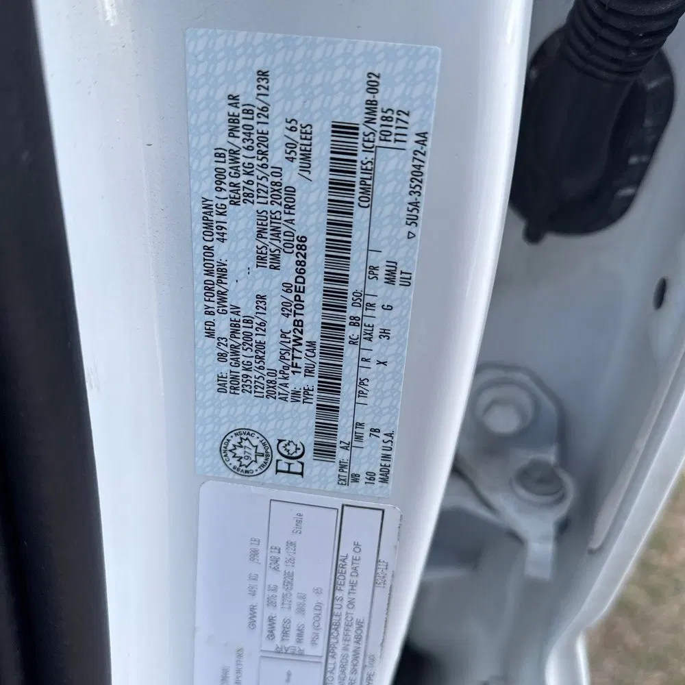 2023 Ford F250 S/D Platinum